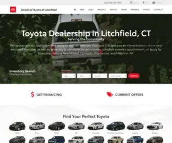 Dowlingtoyota.com(Dowling Toyota of Litchfield) Screenshot