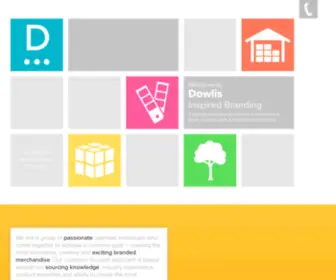 Dowlis.co.uk(Dowlis Inspired Branding) Screenshot