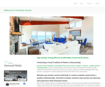 Downeast-Homes.com(Downeast Homes) Screenshot