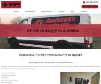 Downeastaudiovideo.com(Custom Home Theaters) Screenshot