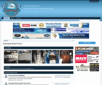 Downeastboatforum.com(Downeast Boat Forum) Screenshot