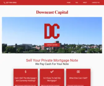 Downeastcapital.com(Website) Screenshot