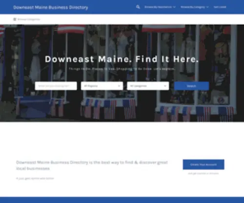 Downeastmaine.com(The Ellsworth American) Screenshot