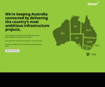 Downer.careers(Downer Infrastructure Projects Jobs) Screenshot