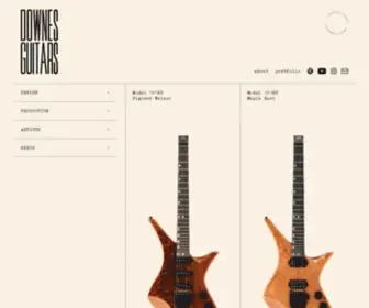 Downesguitars.com(Downesguitars) Screenshot