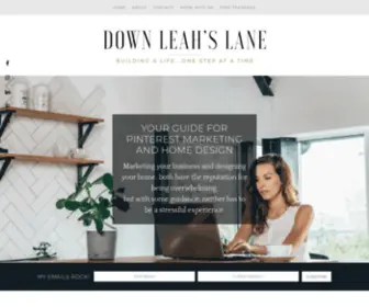 Downleahslane.com(Down Leah's Lane) Screenshot