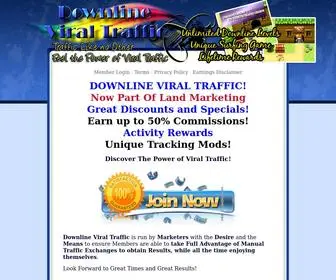 Downlineviraltraffic.com(Downline Viral Traffic) Screenshot