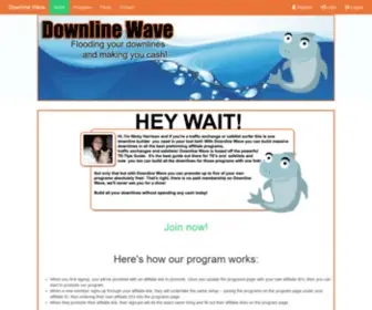 Downlinewave.com(Downline Wave) Screenshot