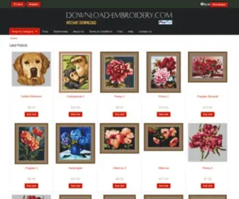 Download-Embroidery.com(Embroidery designs download) Screenshot