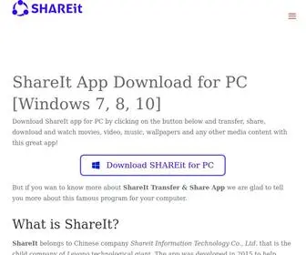 Download-Shareit.com(Download ShareIt App for PC) Screenshot