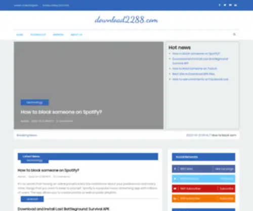 Download2288.com(Download 2288) Screenshot