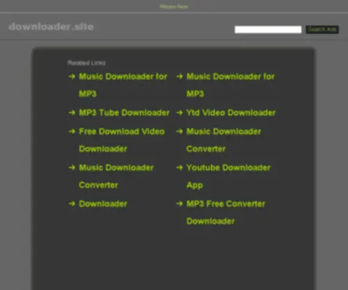 Downloader.site(Downloader site) Screenshot
