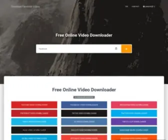 Downloadfacebookvideos.com(Download Facebook Videos) Screenshot