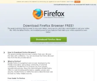 Downloadfirefoxbrowser.com(Download Firefox Browser Free) Screenshot
