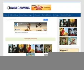 Downloadming.biz(Downloadming Hindi Songs) Screenshot
