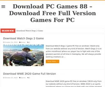 DownloadpcGames88.com(Download PC Games 88) Screenshot