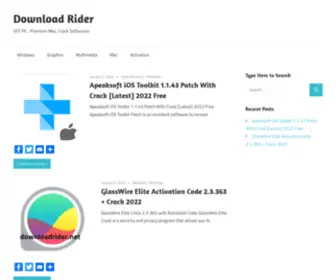 Downloadrider.net(Download Rider) Screenshot