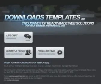 Downloads-Templates.com(Website templates from) Screenshot