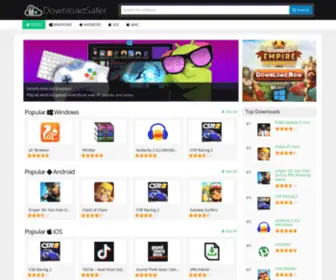 Downloadsafer.com(Free Software Downloads & Reviews) Screenshot