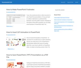 Downloadsoft.info(Free Download Software Full Version) Screenshot