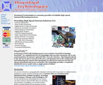 Downloadtech.net(Download Technologies) Screenshot