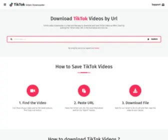 Downloadtiktok.video(Download tiktok videos) Screenshot