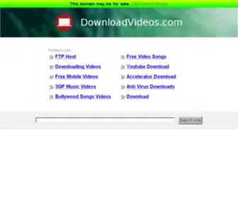 Downloadvideos.com(Downloadvideos) Screenshot