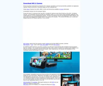 Downloadwiiugames.com(Download Wii U Games) Screenshot