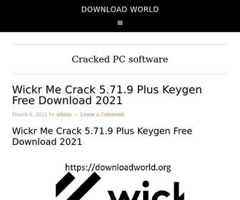 Downloadworld.org(Premium Cracked Version Free Download) Screenshot