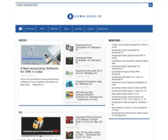 Downloadz.in(Download Free Software) Screenshot