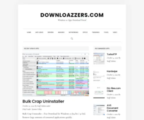 Downloazzers.com(Downloazzers) Screenshot