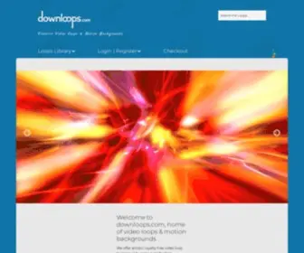 Downloops.com(Creative Motion Backgrounds) Screenshot