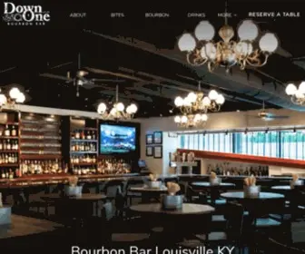 Downonebourbonbar.com(Bourbon Bar Louisville KY) Screenshot