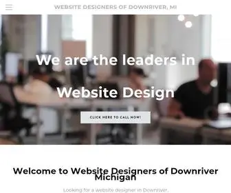 Downriverwebsitedesign.com(WEBSITE DESIGNERS OF DOWNRIVER) Screenshot