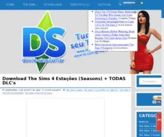 Downs-Sims3.com.br(Downs Sims) Screenshot