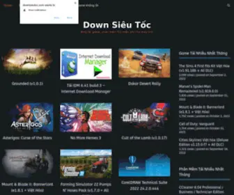 Downsieutoc.com(Down Siêu Tốc) Screenshot