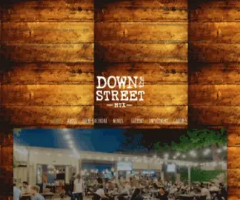 Downthestreethouston.com(Patio Bar Kitchen) Screenshot