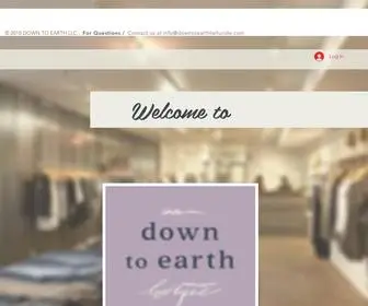 Downtoearthtelluride.com(Down to Earth Boutique) Screenshot