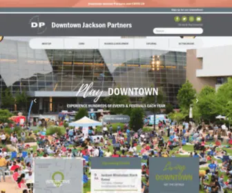 Downtown-Jackson.com(Downtown Jackson Partners) Screenshot