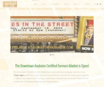 Downtownanaheim.com(Downtown Anaheim Association) Screenshot