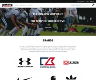 Downtownathletic.com(Downtown Athletic Store) Screenshot