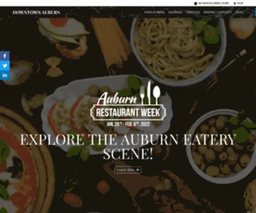 Downtownauburnca.com(Downtown Auburn) Screenshot