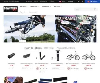 Downtownbmx.com(Downtown bmx) Screenshot