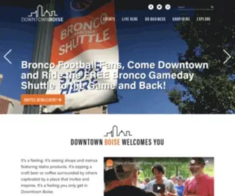 Downtownboise.org(Downtown Boise Association) Screenshot