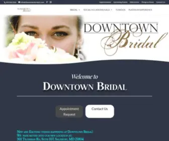 Downtownbridals.com(Downtown Bridal) Screenshot