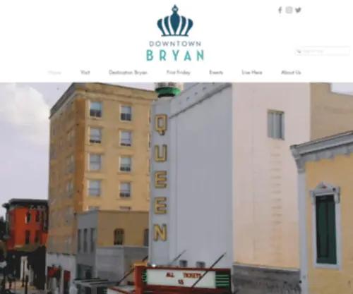 Downtownbryan.com(Downtown Bryan) Screenshot
