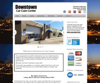 Downtowncarcarecenter.com(Auto Repair) Screenshot