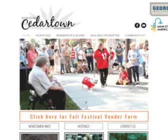 Downtowncedartown.com(Downtown Cedartown) Screenshot