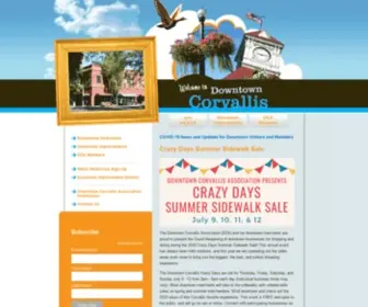 Downtowncorvallis.org(Downtown Corvallis) Screenshot