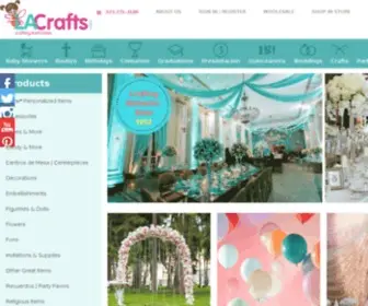 Downtowncrafts.com(Quinceaneras) Screenshot